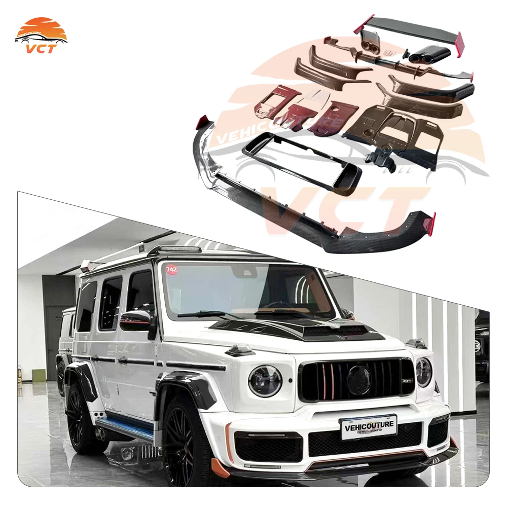 Kit carrocería carbono estilo Barbu G900 – Mercedes-Benz Classe G W463