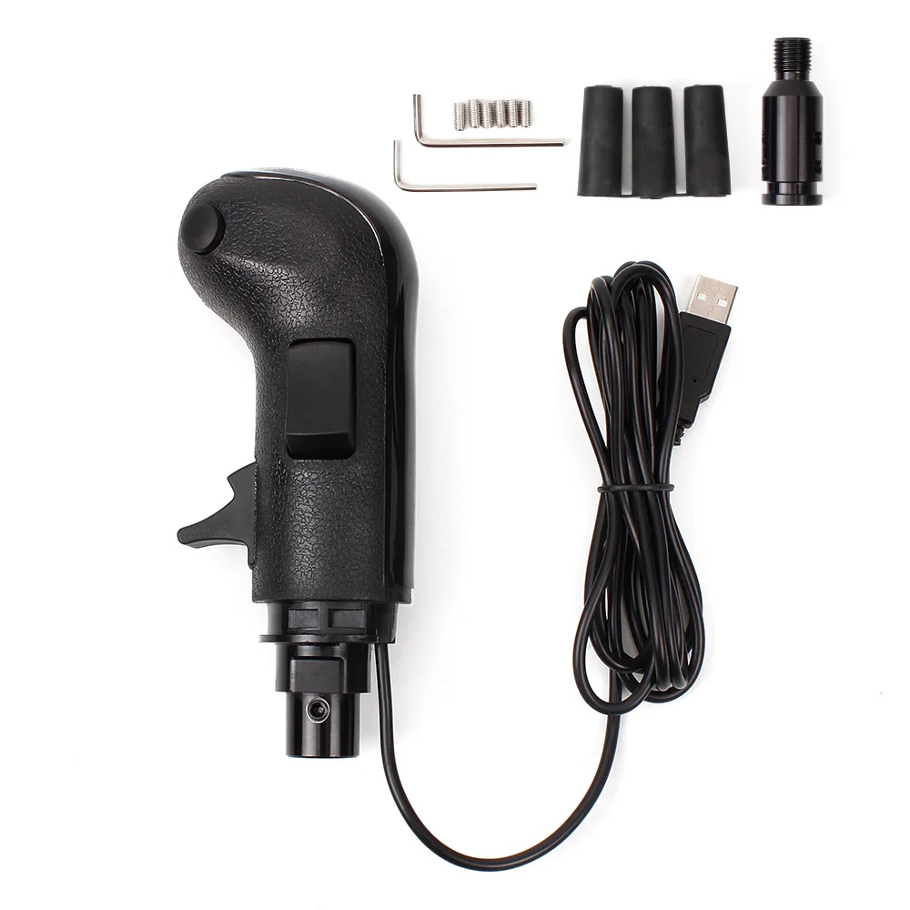 Perilla de palanca de cambios USB para PC, simulador de engranaje alto y bajo para Logitech G923 G29 G27 G25 TH8A, perilla de palanca de cambios USB para ATS ETS2 - imagen 5