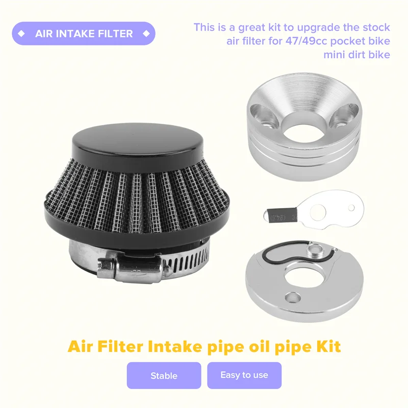 Filtro de aire 42 mm para Pocket Bike 47/49 cc - imagen 5