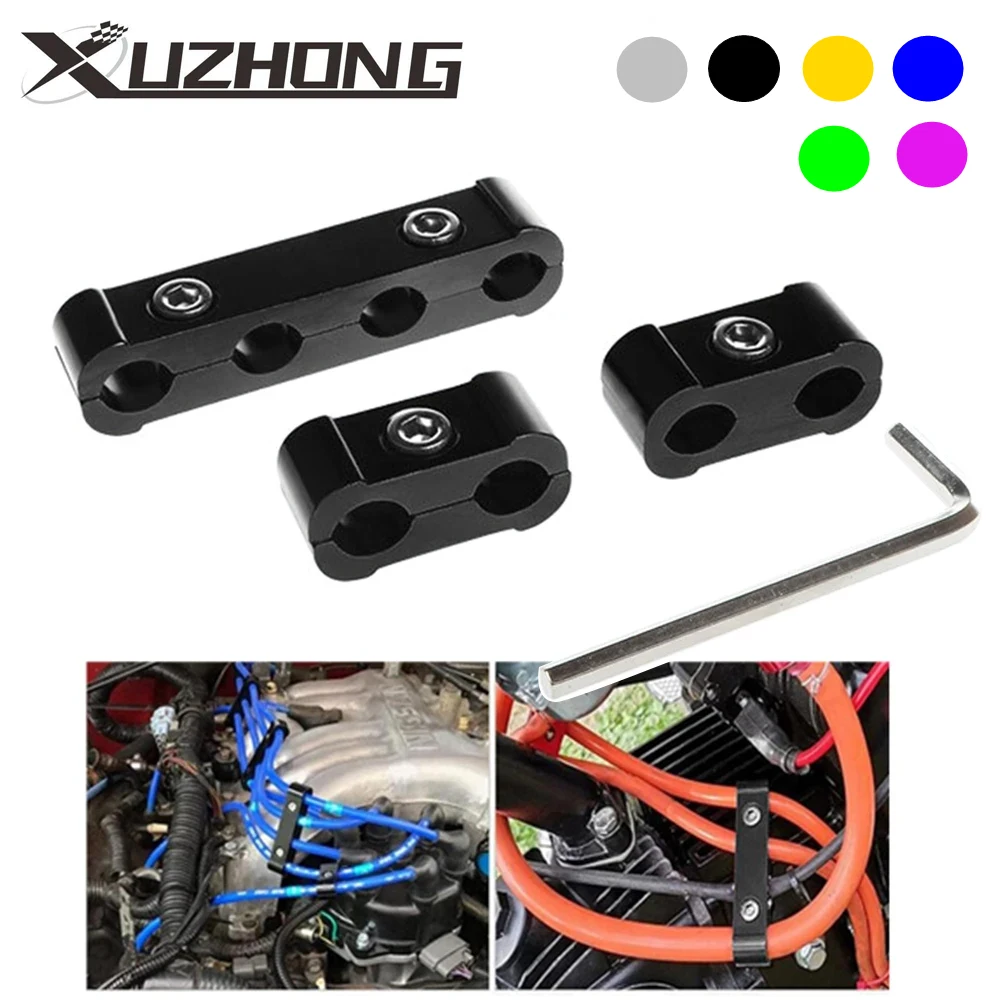 Clips para cables de bujía 8–10 mm, kit separadores de encendido