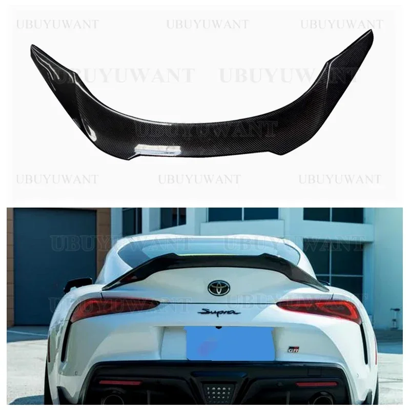Alerón trasero V fibra de carbono – Toyota Supra A90 MK5 tuning deportivo