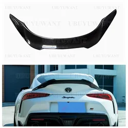 Alerón trasero V fibra de carbono – Toyota Supra A90 MK5 tuning deportivo