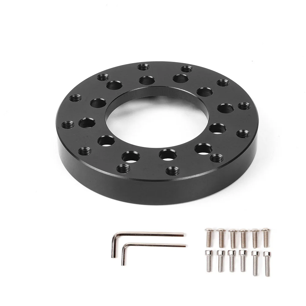 Placa adaptadora volante CNC 70mm con kit herramientas – Logitech G25 G27 G920 - imagen 3