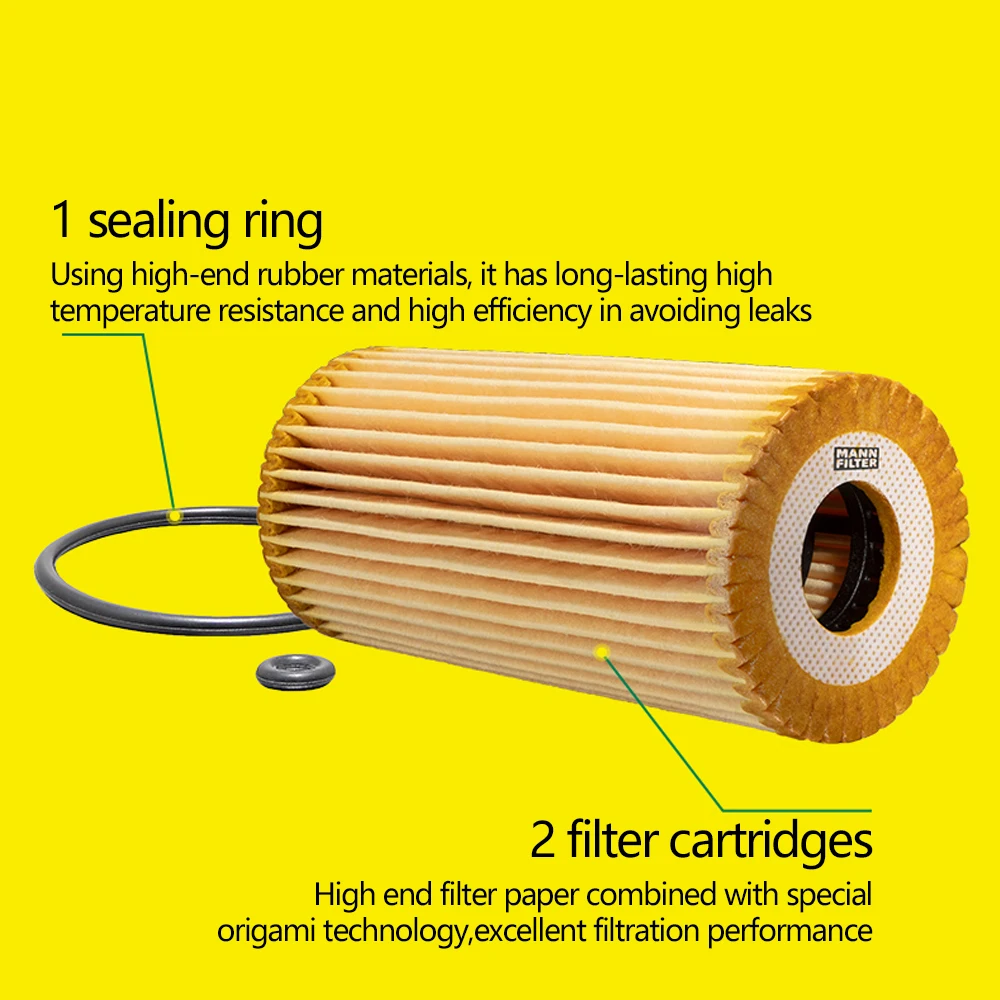 FILTER MAN HU 6034 z filter of oil for JAGUAR LAND ROVER Superior sellant material Original T2R47312 - imagen 4