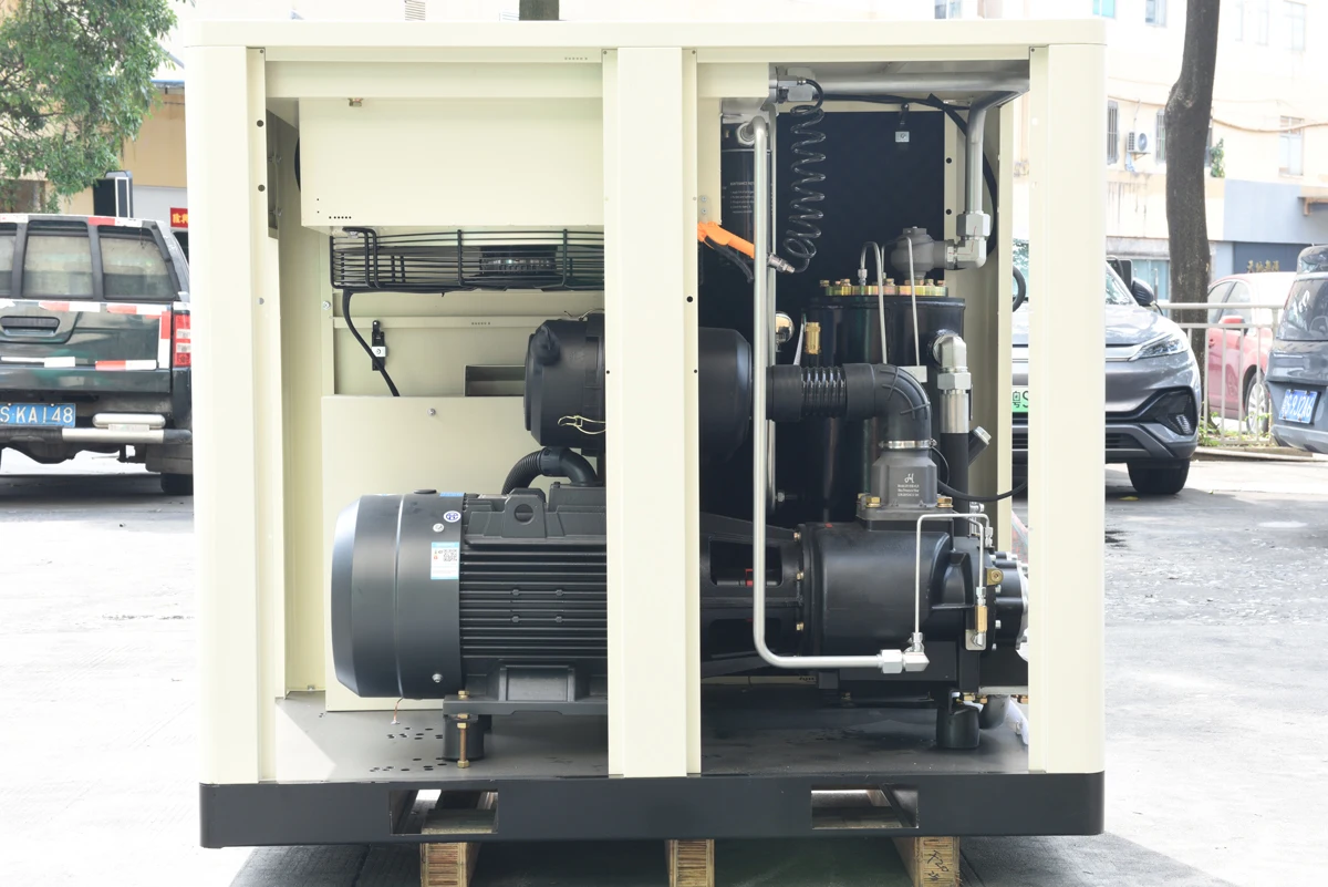Compresor de aire tornillo giratorio eléctrico IP54 de 7,5 kW a 75 kW - imagen 4