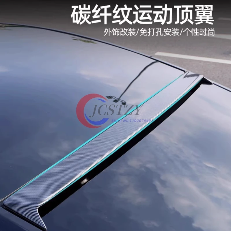Alerón carbono Tesla Model 3 tapa maletero trasera - imagen 4