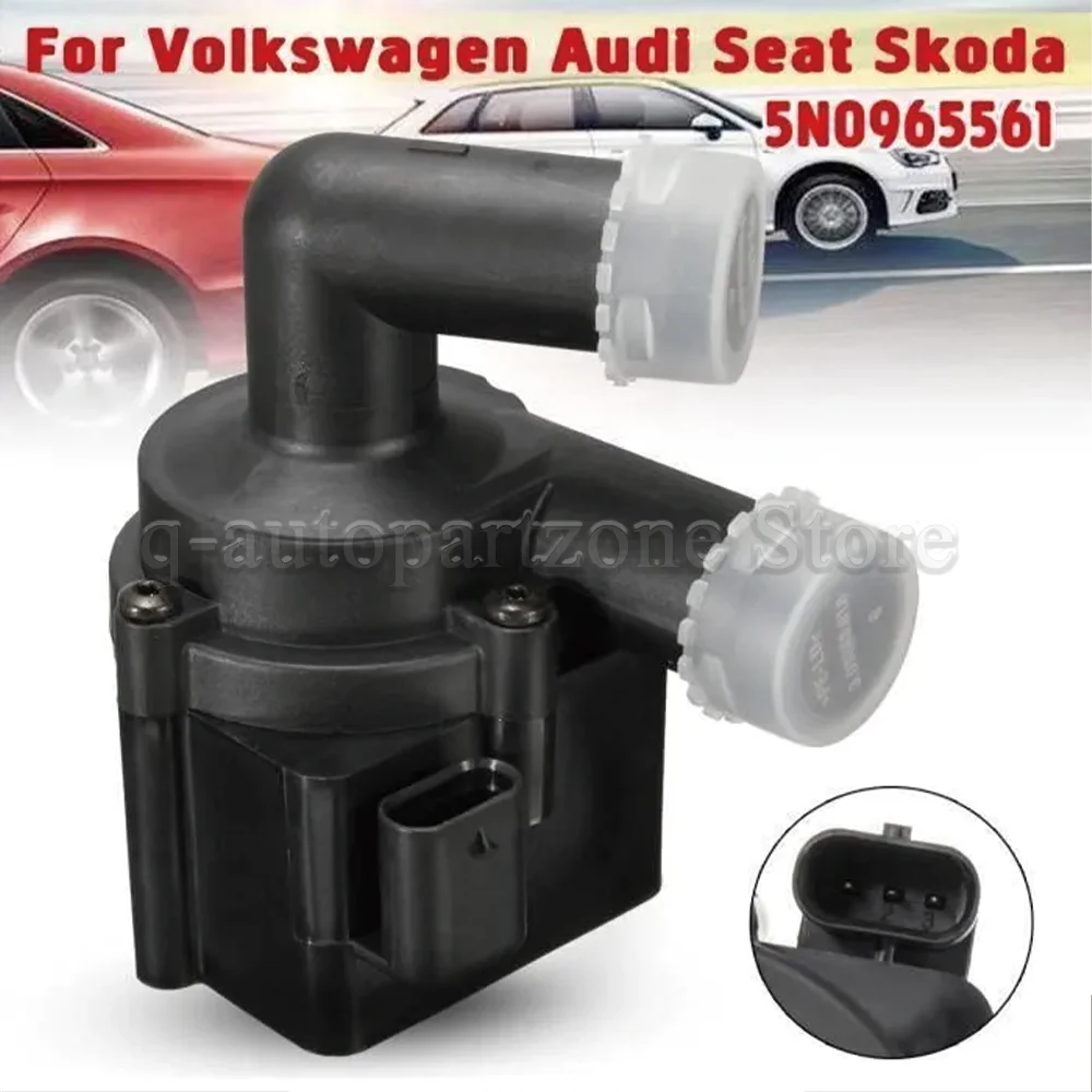 5N 0965561   Bomba de agua de refrigeración de motor de coche auxiliar para VW Golf Jetta Passat EOS Tiguan Touran