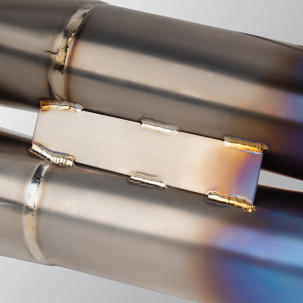 Para Kawasaki zx10r zx-10r 2021-2024 DY-GP Kit de silenciador modificado de línea de deslizamiento forjado de panal de motocicleta de titanio completo - imagen 5