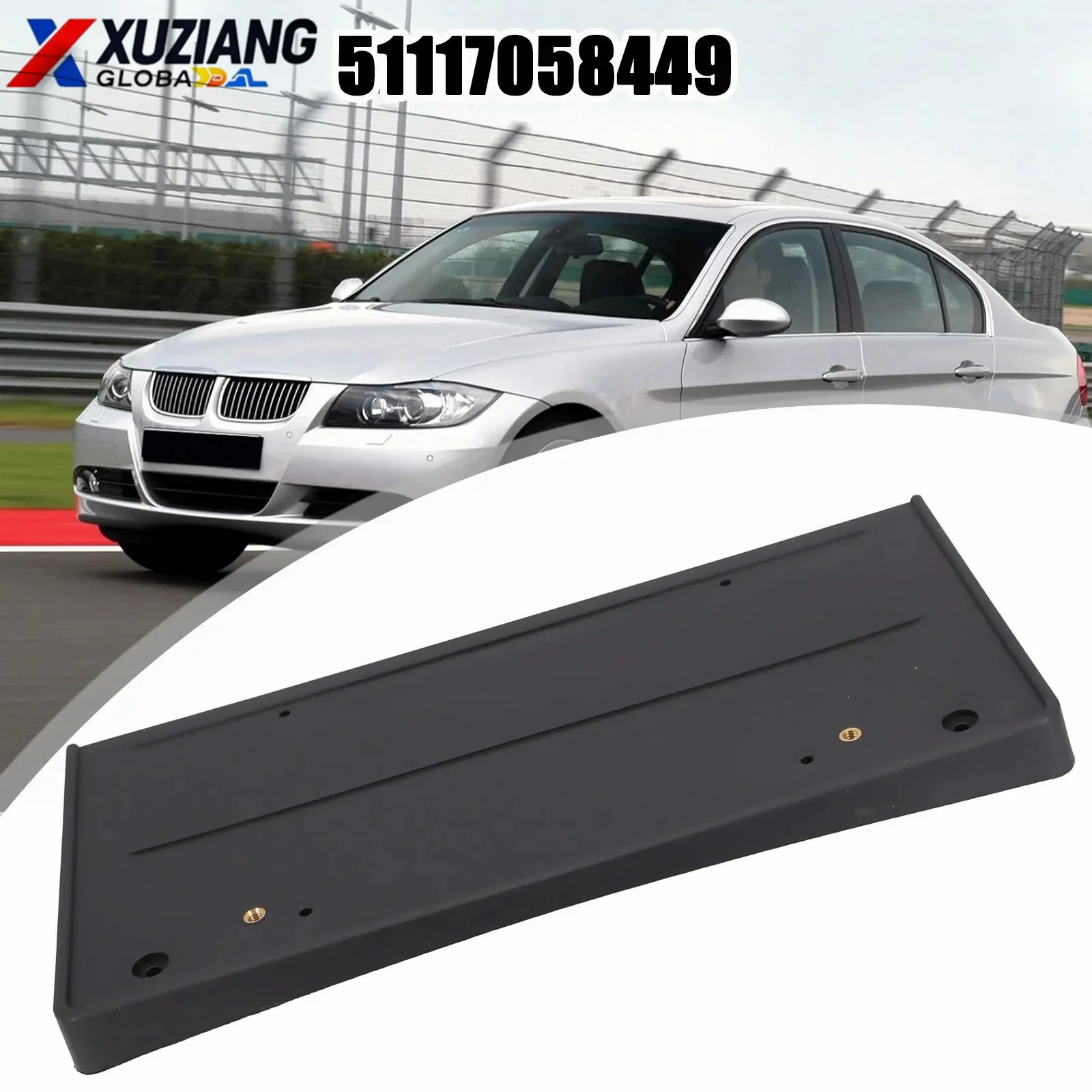 Nuevo soporte de placa de matrícula de parachoques delantero