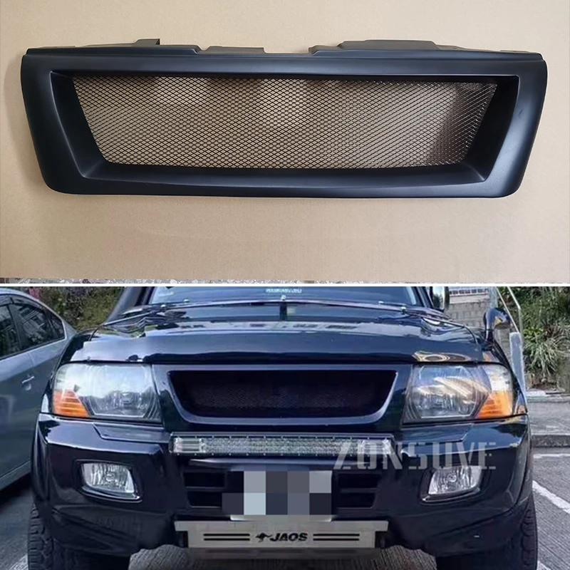 Frontal con look racing en negro mate