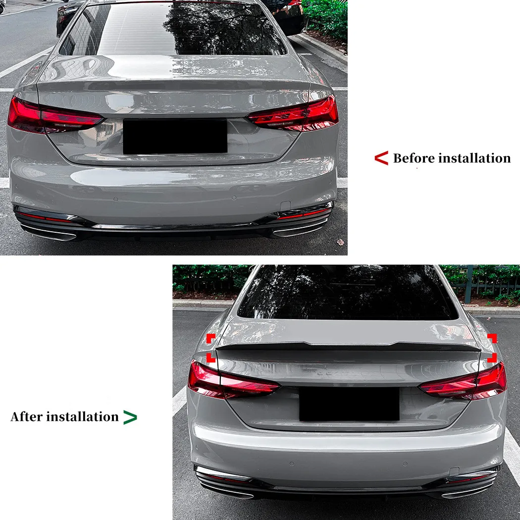 Vista del coche con acabado tuning