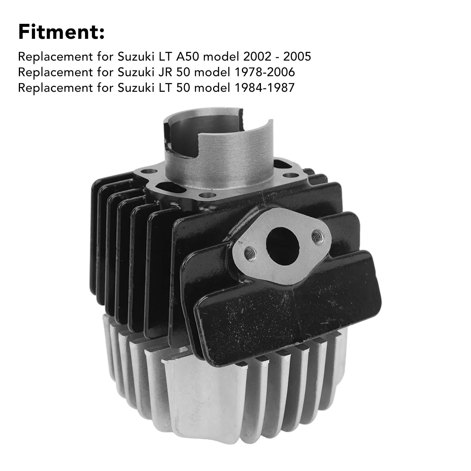 Kit de cilindro 41 mm con segmentos y juntas para Suzuki LT-A50/JR50 - imagen 5