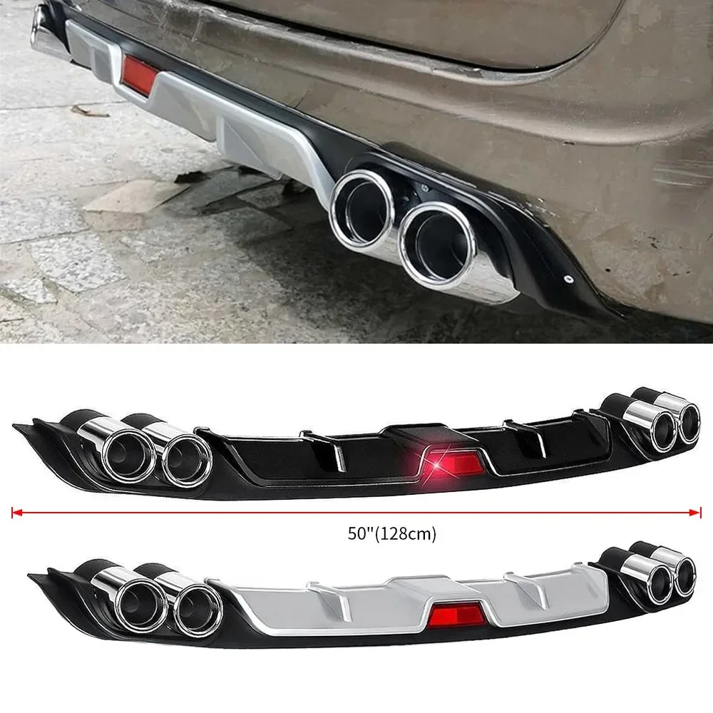 Labio difusor parachoques trasero ABS universal para BMW, Ford y Audi - imagen 4