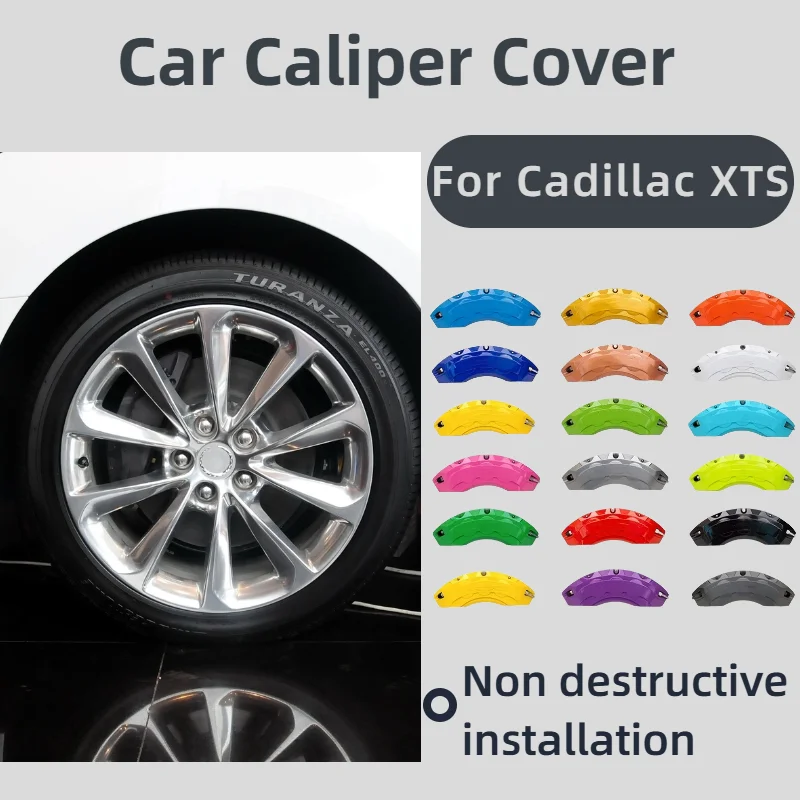 Cubierta de pinza de freno en aluminio para Cadillac XTS 2013-2018