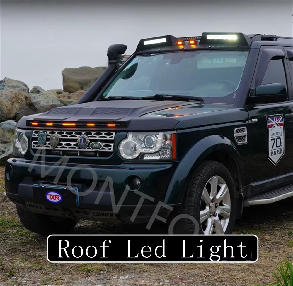 Barra LED techo con intermitente para Land Rover Discovery 4 LR4 (2006-2016)