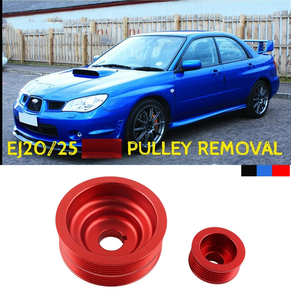 Polea cigüeñal ligera de aluminio para Subaru Impreza WRX 2.0/2.5