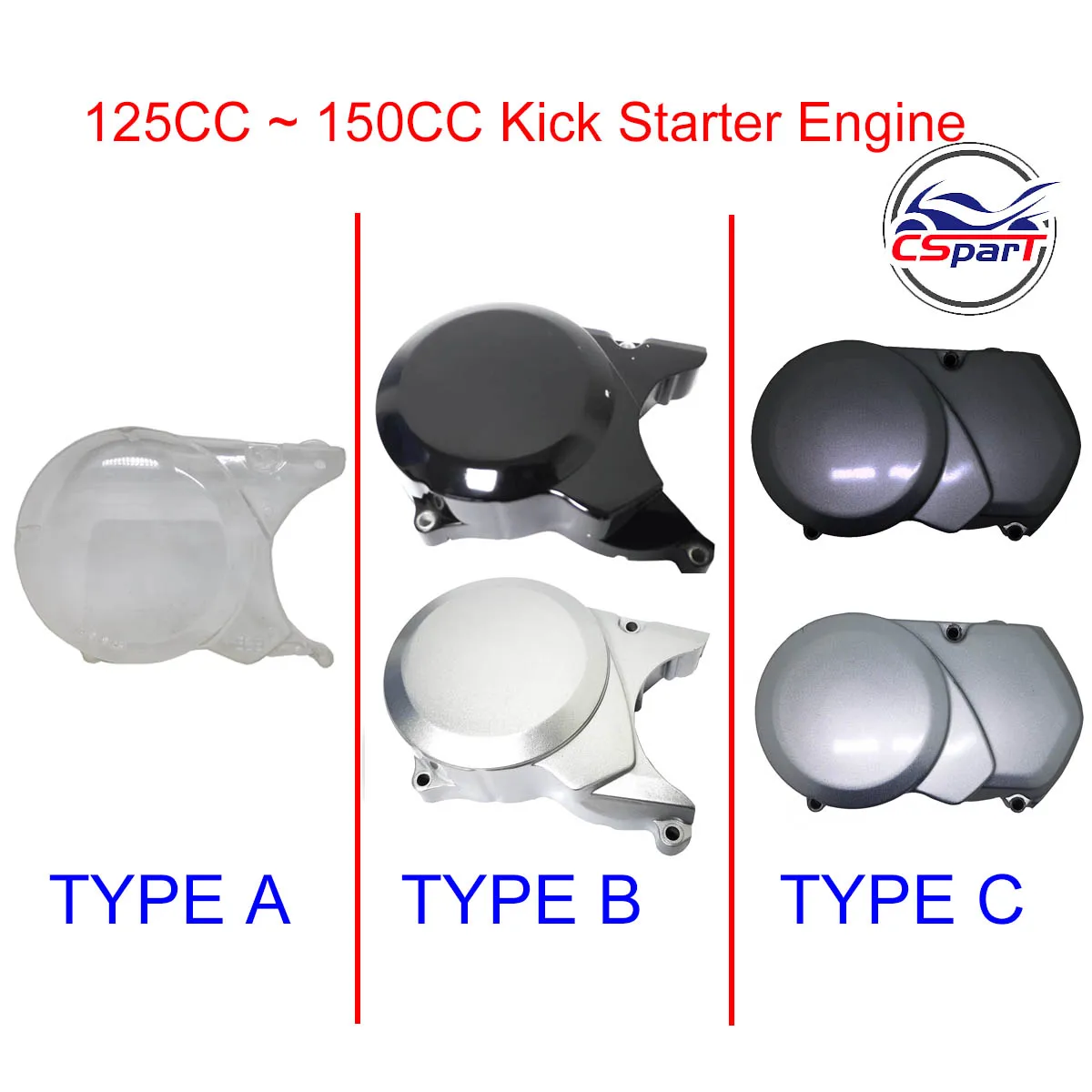 Tapa de magneto para pit bike 125-150 cc Lifan, Apollo y KLX