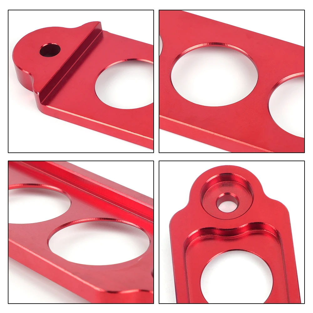Abrazadera sujeción batería coche aluminio - imagen 4