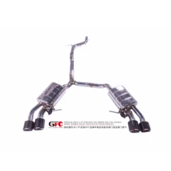 GFC Silenciador de escape trasero Porsche Macan 2.0T inox