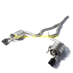 Escape deportivo Turbo Ford Mustang 2.3 EcoBoost