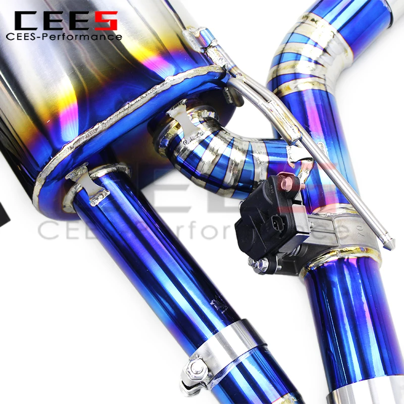Cees-tubos Escape Catback Valvetronic – BMW Z4 G29 M40i 3.0T - imagen 5