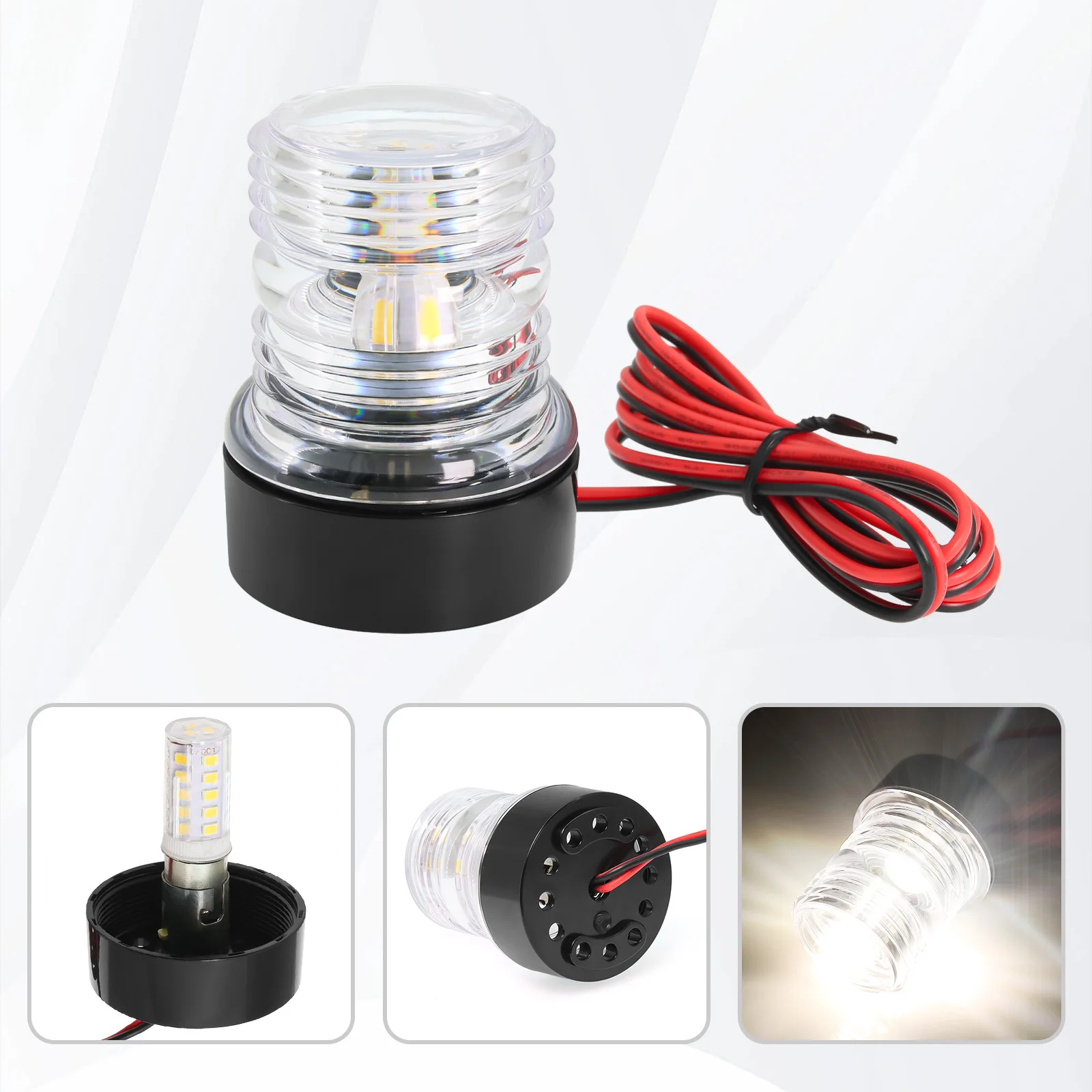 Luz LED de fondeo 360° 12 V para barco y yate - imagen 3