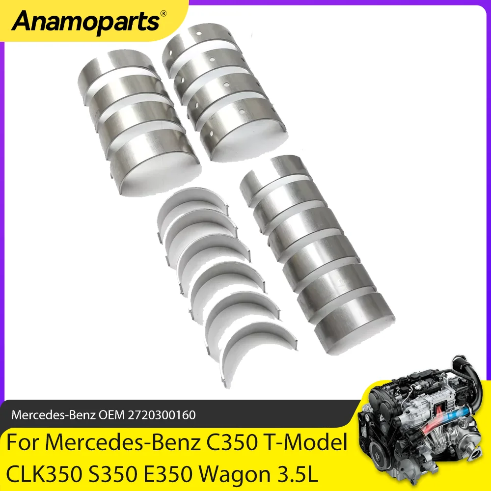Cojinetes de biela principal Mercedes-Benz M272 2.5 3.0 3.5L