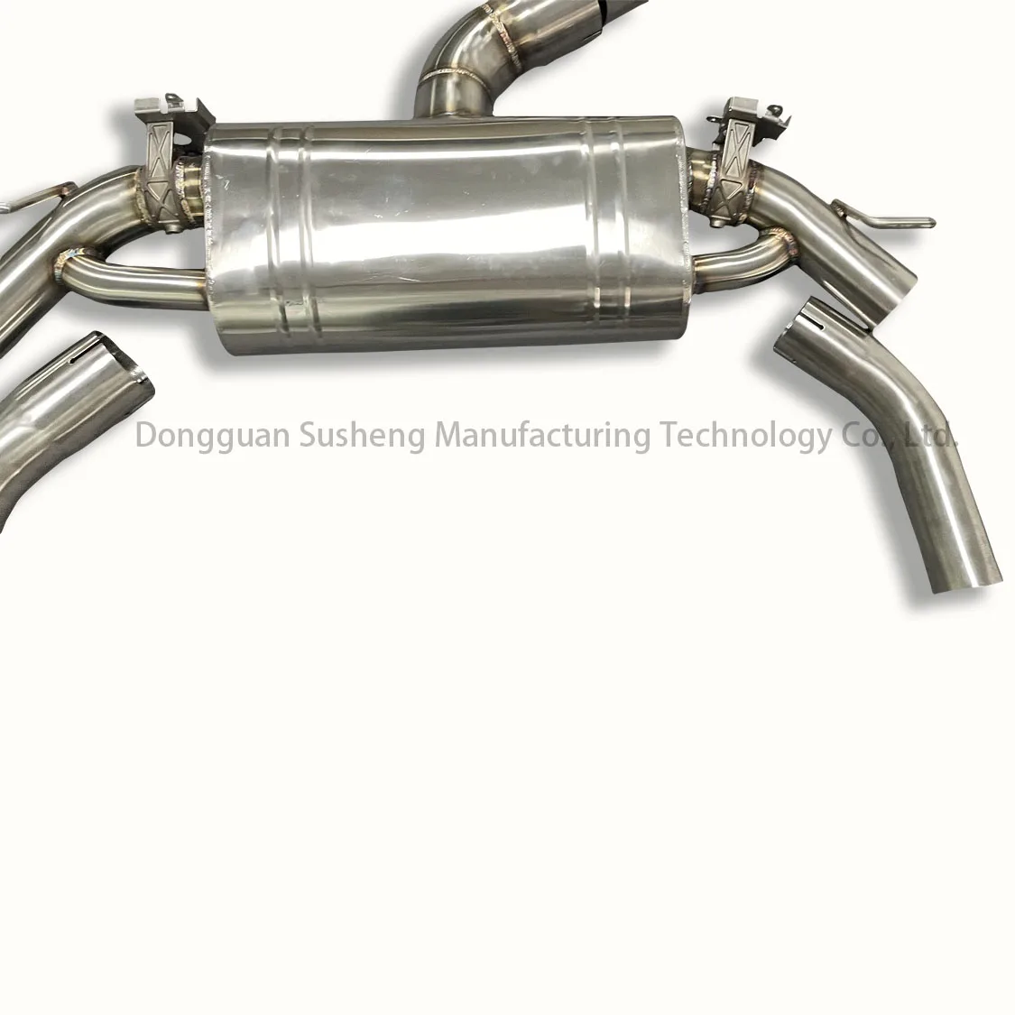 Catback de acero inoxidable para Audi RS3 2.5 T con silencioso - imagen 5