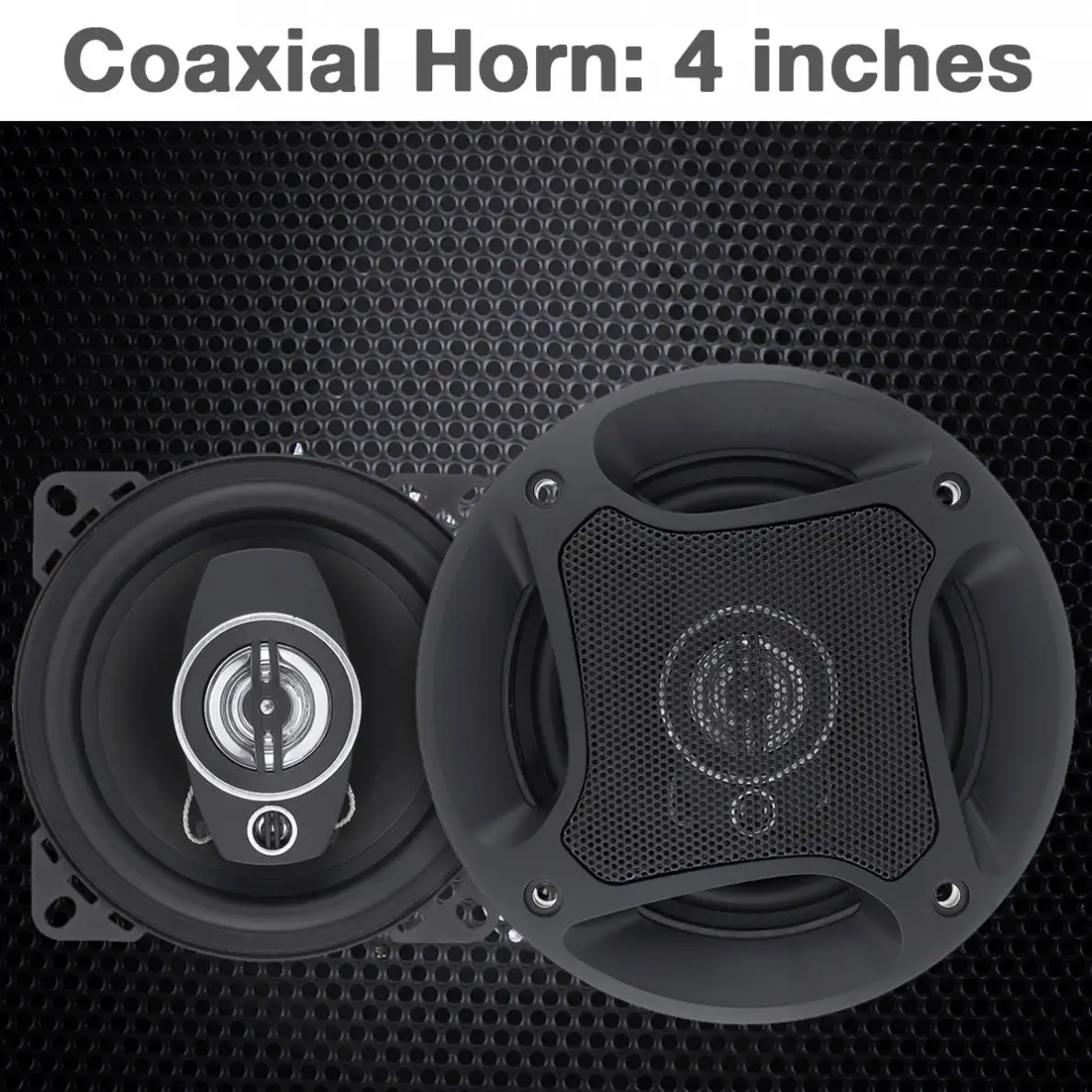 Altavoces coaxiales para coche de 10 cm de alta fidelidad - imagen 2