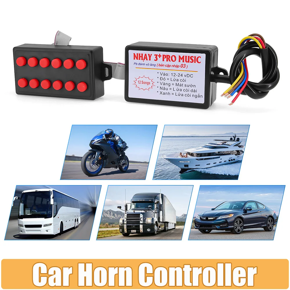 Controlador bocina 8-16 sonidos conmutación volumen – turismo universal
