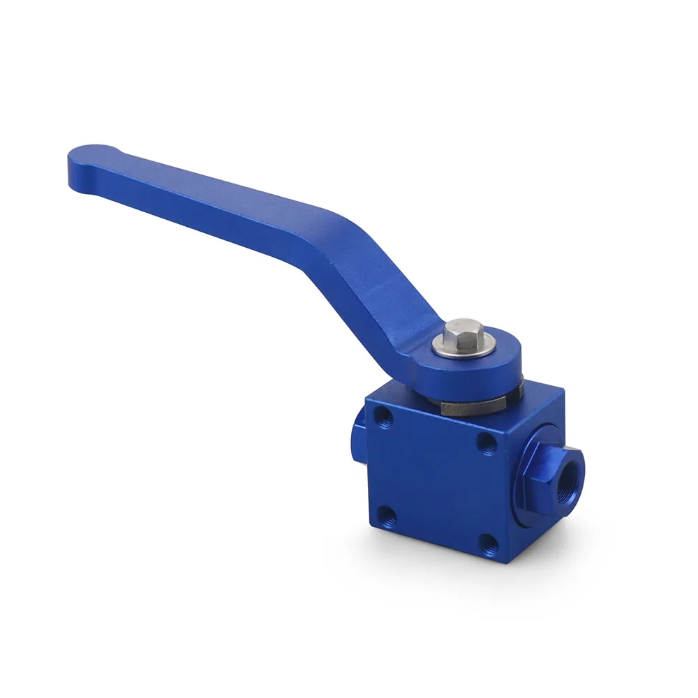 Válvula de corte para línea de freno de aluminio NPT 1/8" - imagen 4