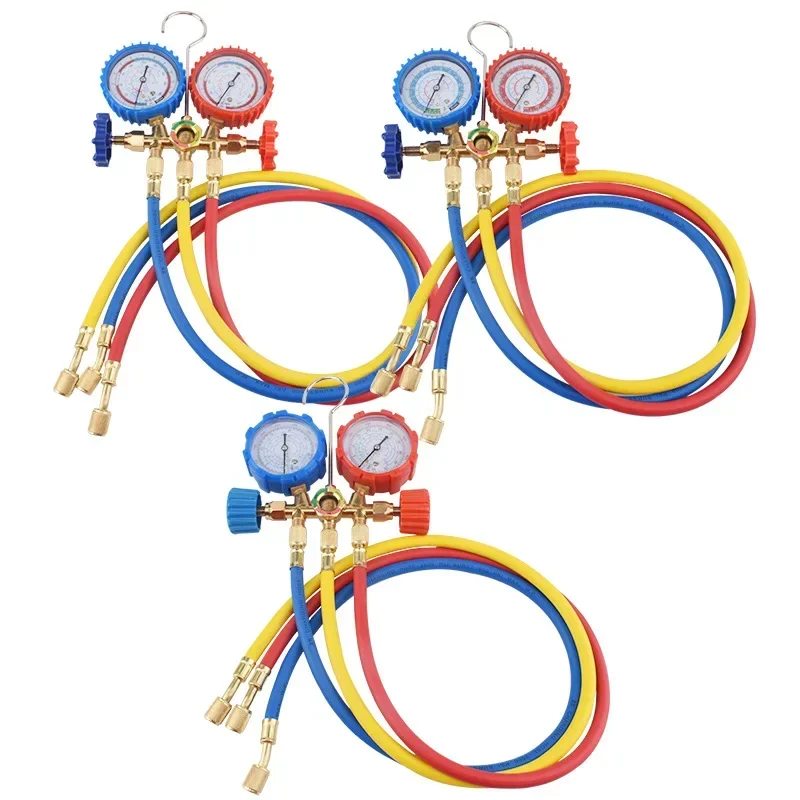 Medidor de presión doble R134a R22 para aire acondicionado automotriz - imagen 5