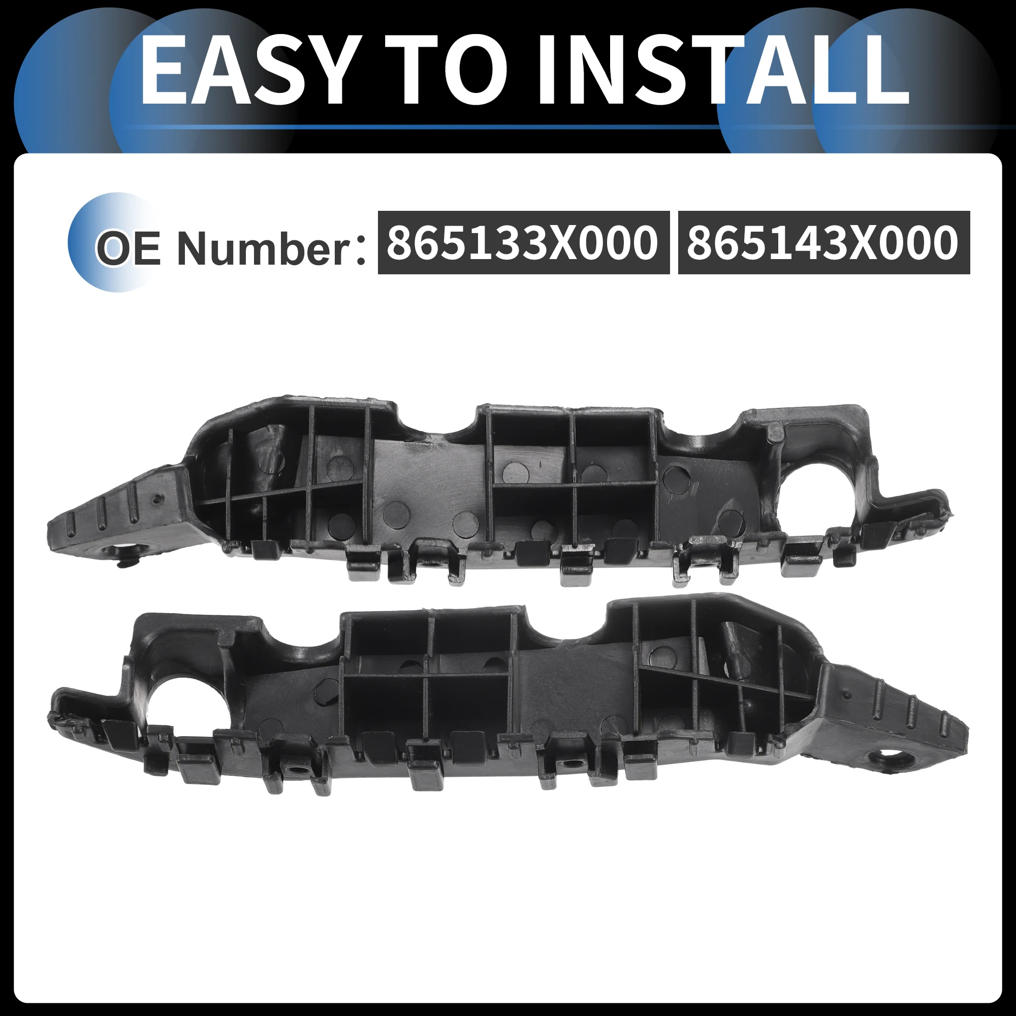 865133X000 Soportes parachoques delantero Hyundai Elantra 2011-2016 - imagen 3