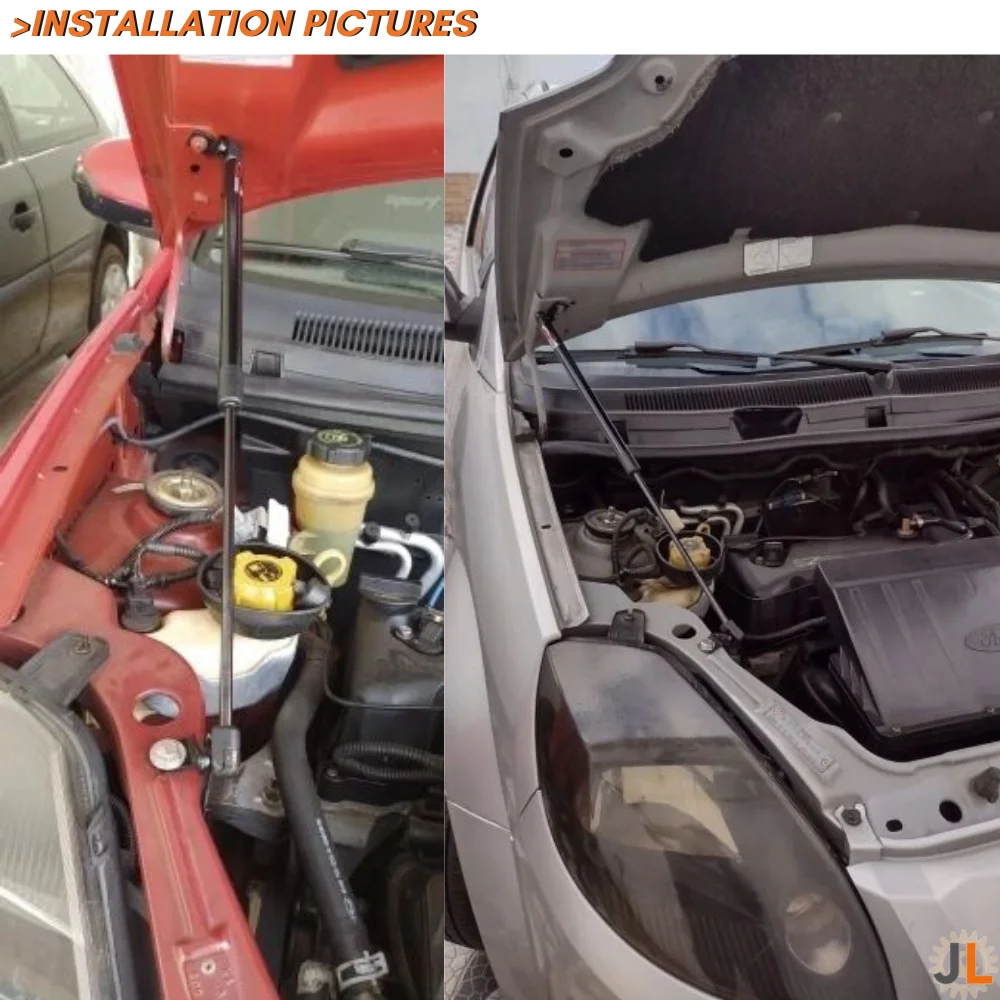 Amortiguador de capó Ford Ka 2008-2016 – Puntal de gas - imagen 2