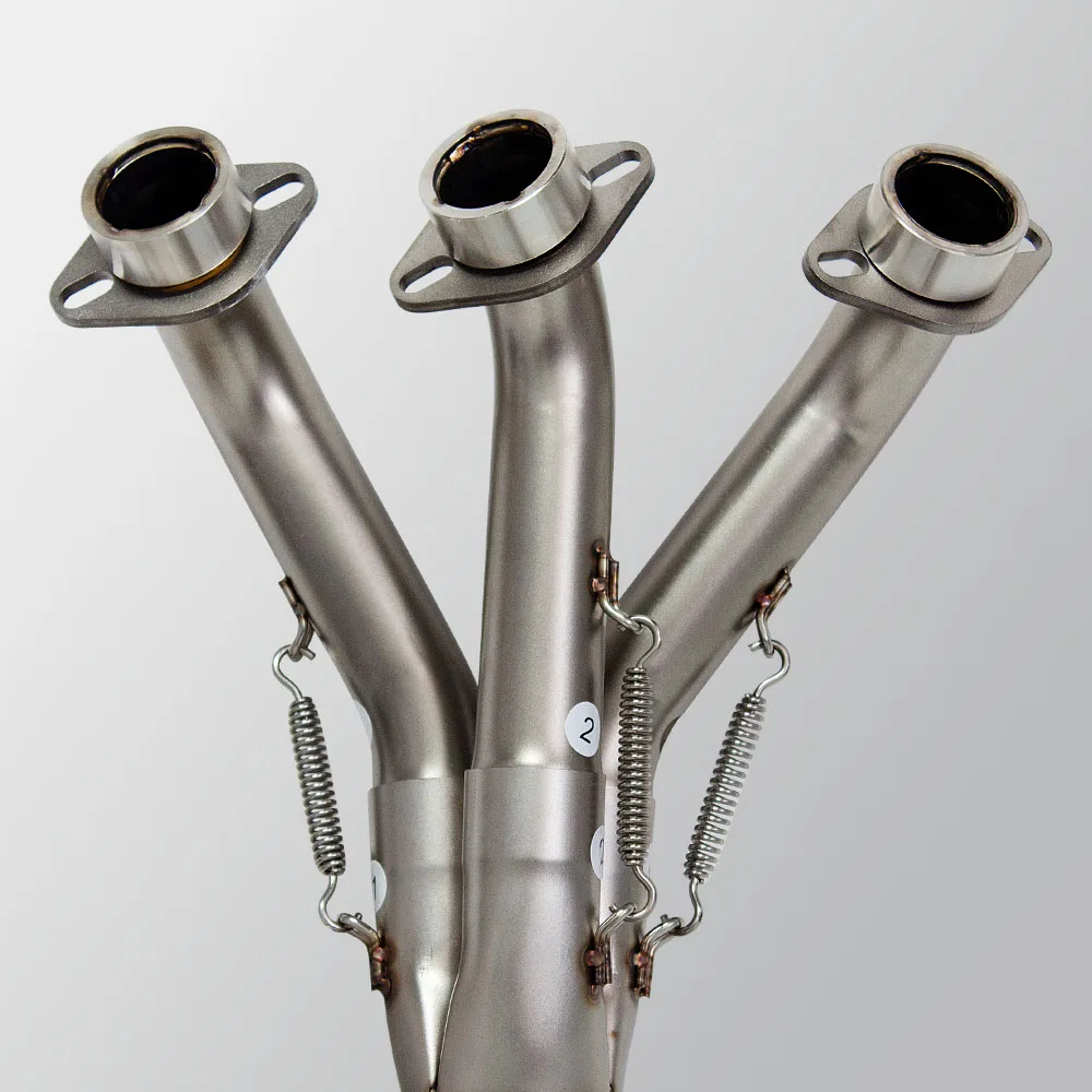 Colector de escape inoxidable 51 mm para Yamaha MT-09/FZ-09/XSR900 - imagen 4