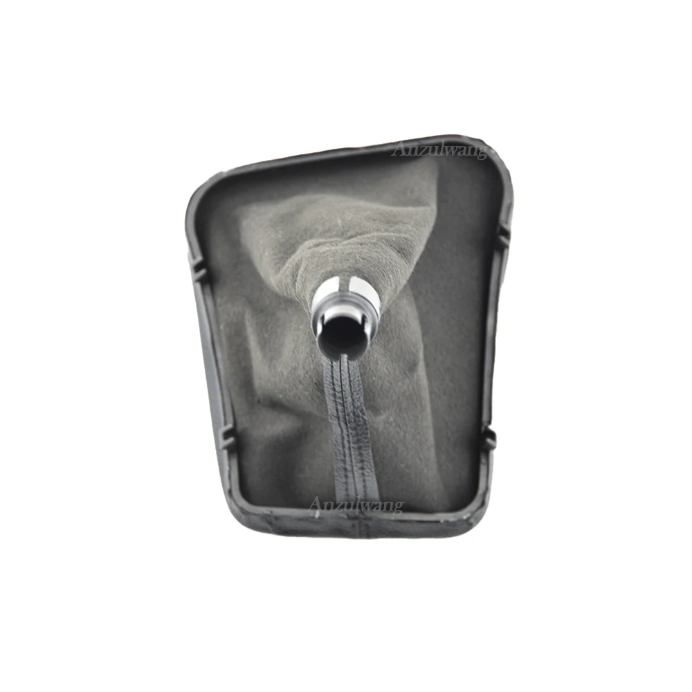 BMW pomo de cambio de cuero negro con polaina para E36/E30/E87 - imagen 4
