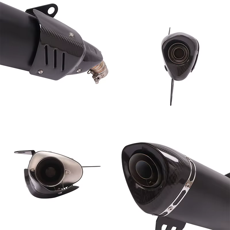 Silenciador de escape de fibra de carbono para BMW C 400 X/GT 2018-2021 - imagen 4