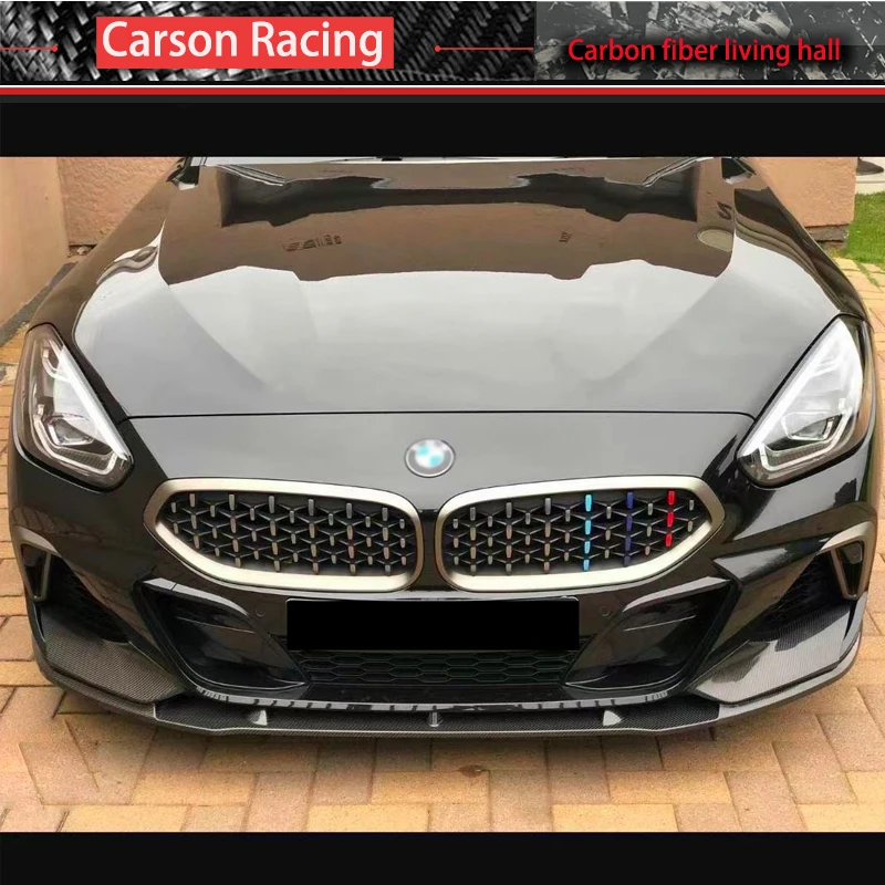 Labio delantero fibra de carbono BMW Z4 G29 2019-2023 estilo forjado - imagen 3