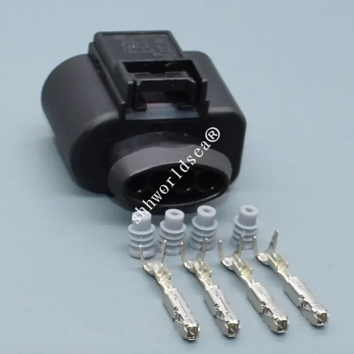 Conector arnés 4 pines con cables 0973704 – Audi A4 8K - imagen 4