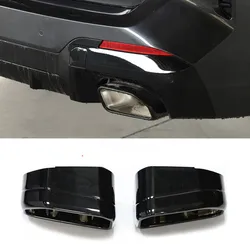 Puntas de escape cuadradas negras inox 304 BMW X3 G01/X4 G02