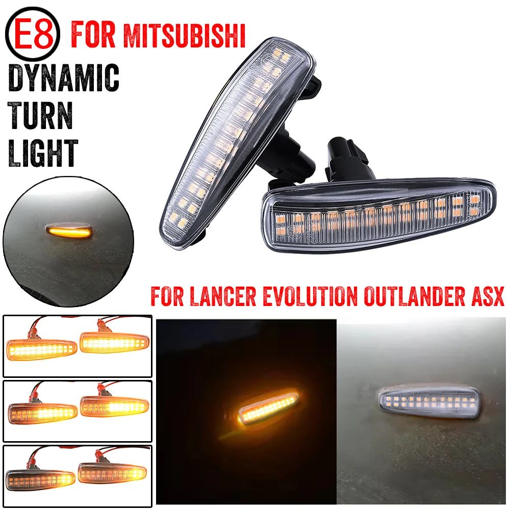 Intermitente LED dinámica lateral Mitsubishi Lancer Evo X
