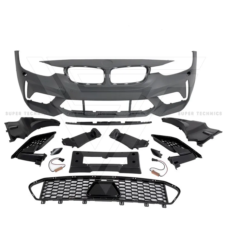 Parachoques delantero de PP estilo M2C para BMW Serie 3 F30 2012-2019