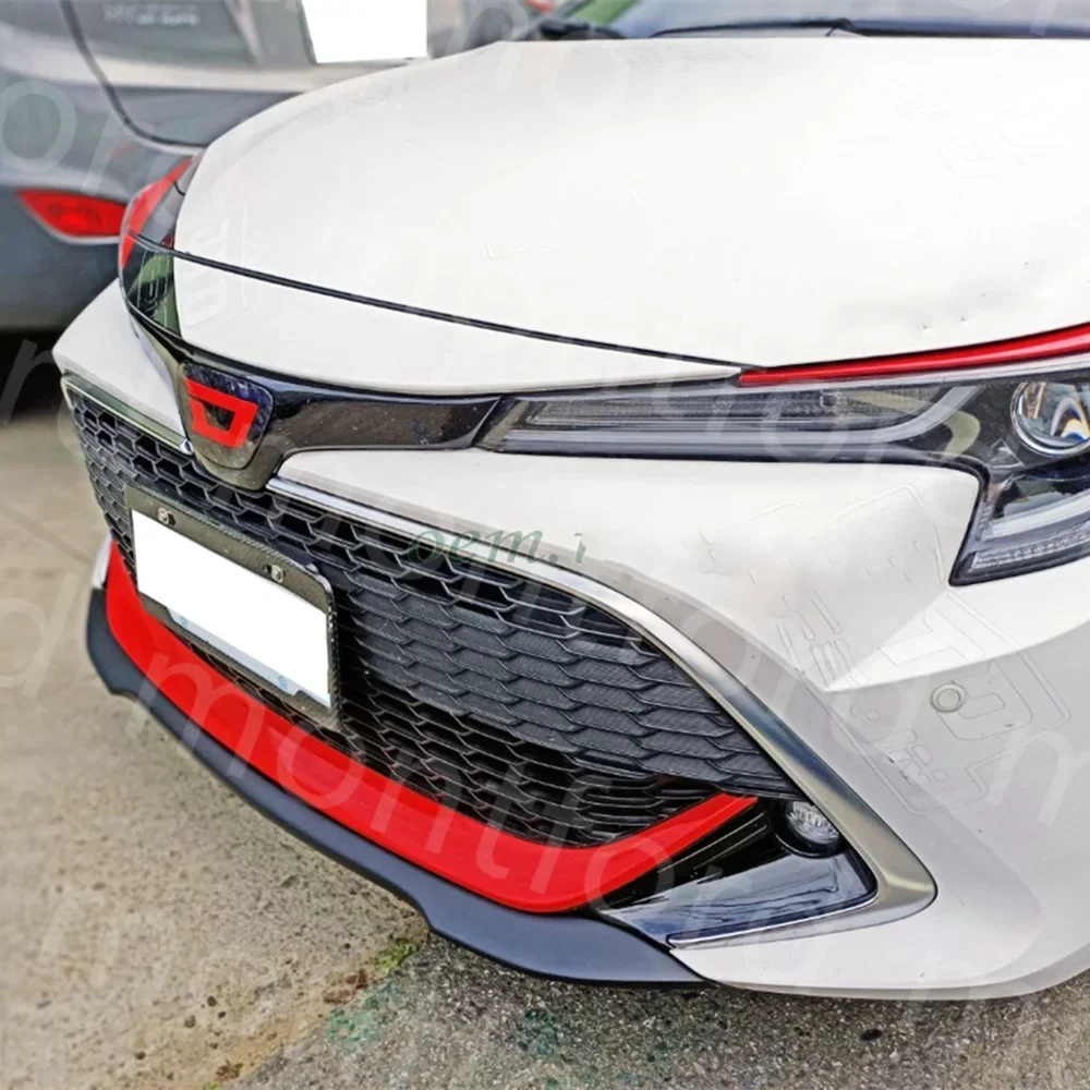 Labio delantero fibra de carbono – Toyota Corolla Auris E210 2019-2023 - imagen 4