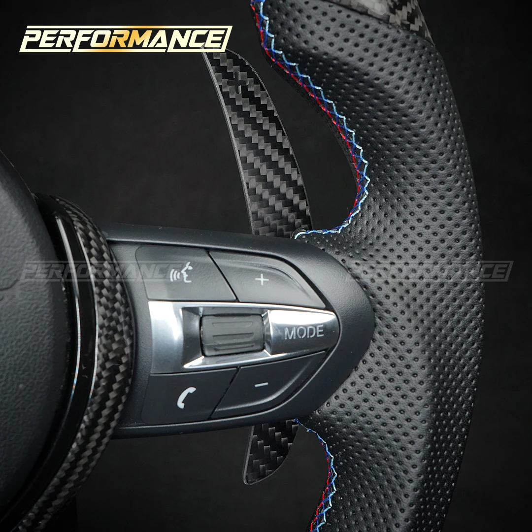 Pomo de cambio de fibra de carbono BMW M3 M4 M5 X5 X6 - imagen 3