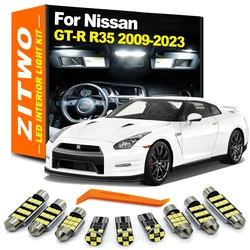 ZITWO Kit bombillas LED interiores Nissan GT-R R35 2009-2023