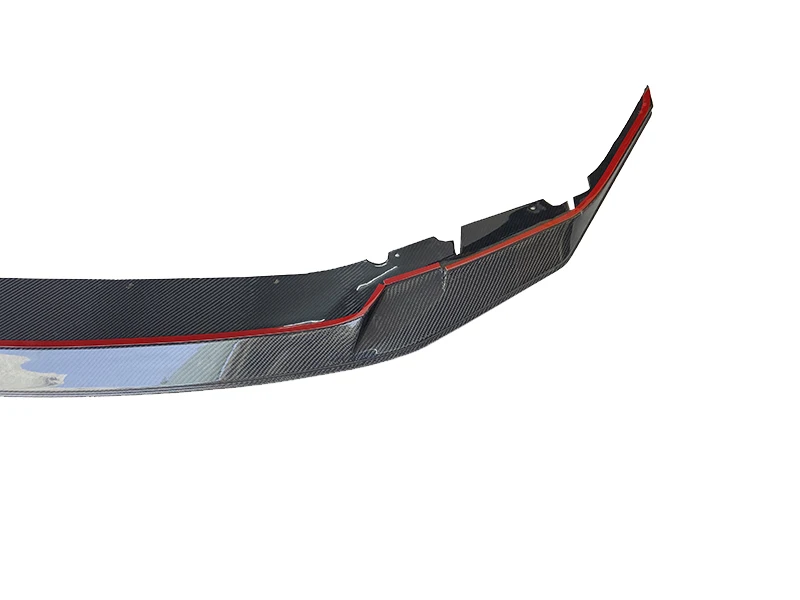 Labio divisor parachoques delantero fibra de carbono GTS BMW M5 F90 - imagen 4