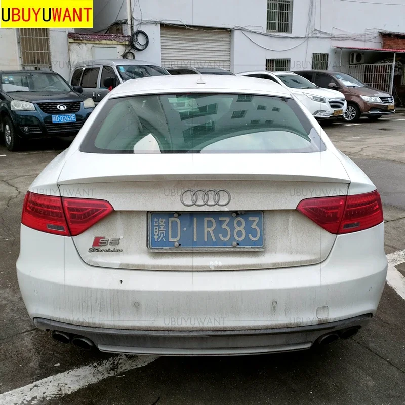Alerón trasero de fibra de carbono Audi A5/S5 Sedan 2009-2015 - imagen 5