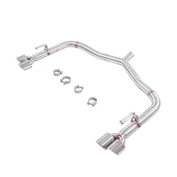 Escape deportivo GFC doble salida Kia K5 2.5L 2021-2025 acero inoxidable