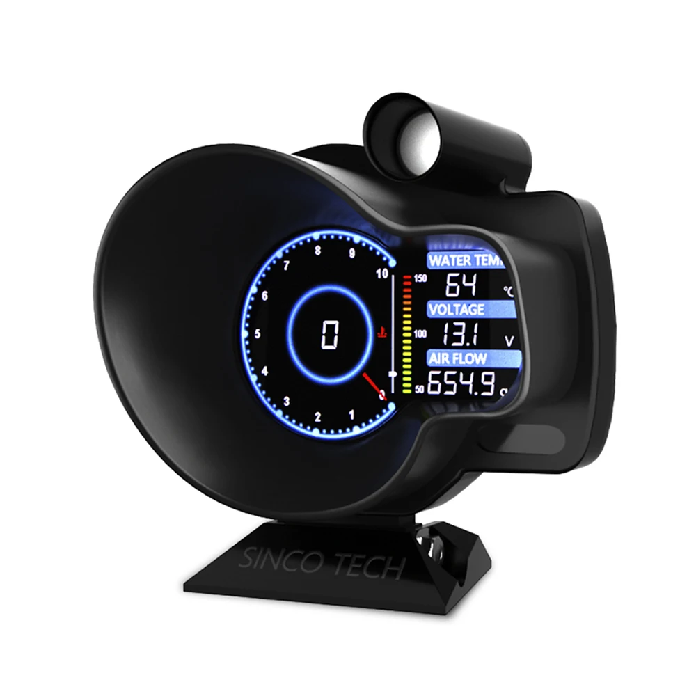Pantalla LCD OBD multifunción: velocidad, voltaje y temperatura - imagen 3