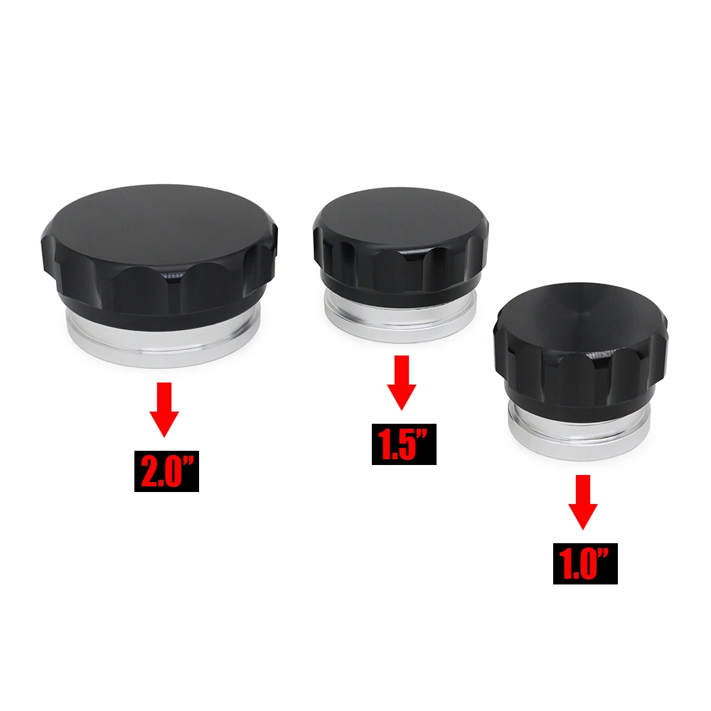 Tapón radiador aluminio universal 1-2 pulg – depósito agua y combustible - imagen 5